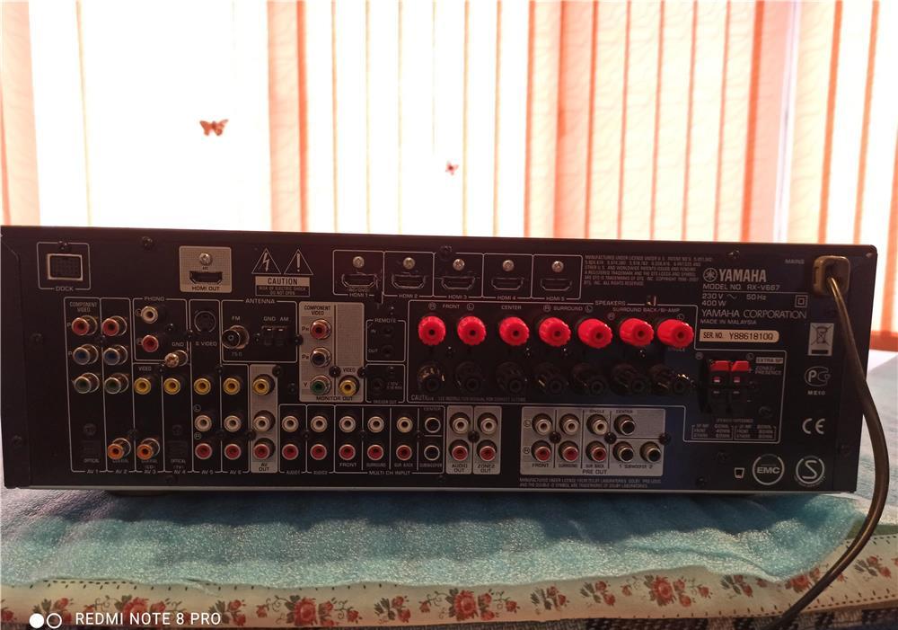 Receiver Yamaha RX-V667 7.2