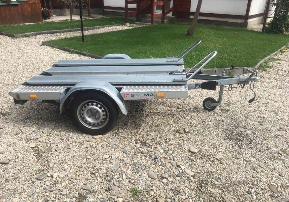 Remorca transport motociclete
