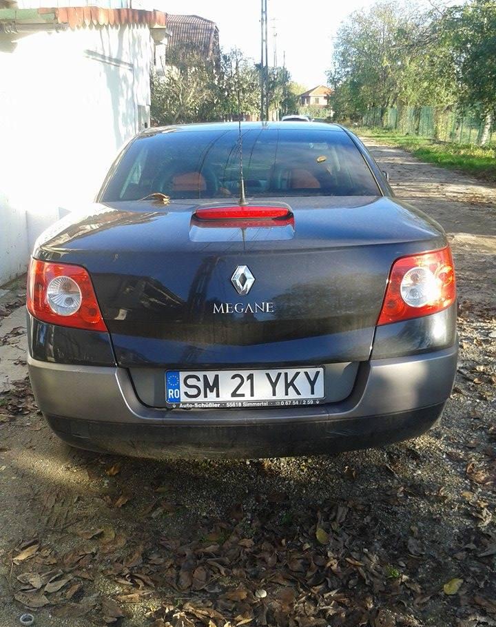 Renault megane CC Cabriolet.