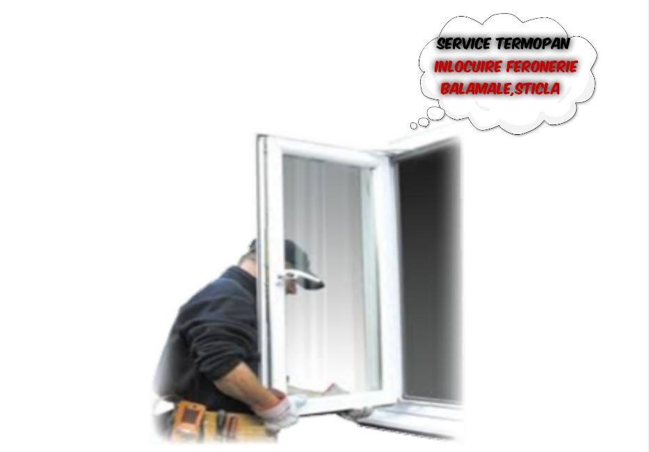 reparatii termopane galati, reparatii rulou Galati, schimbare balamale, reparatii plase insecte