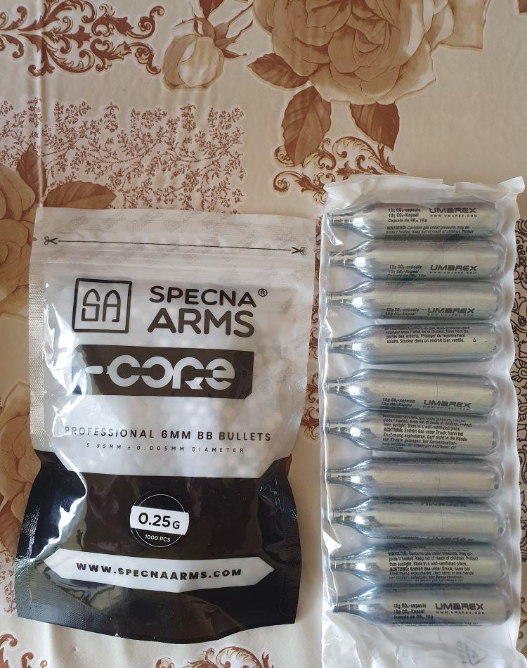 Replica Taurus PT 92 CO2 NBB/10 capsule CO2/1000 bile