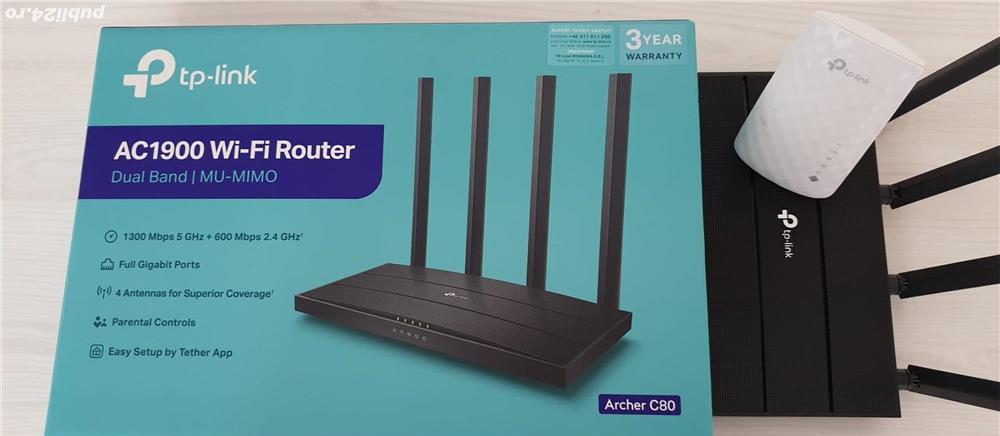 Retea Wireless (Router+Extender) Tp-Link