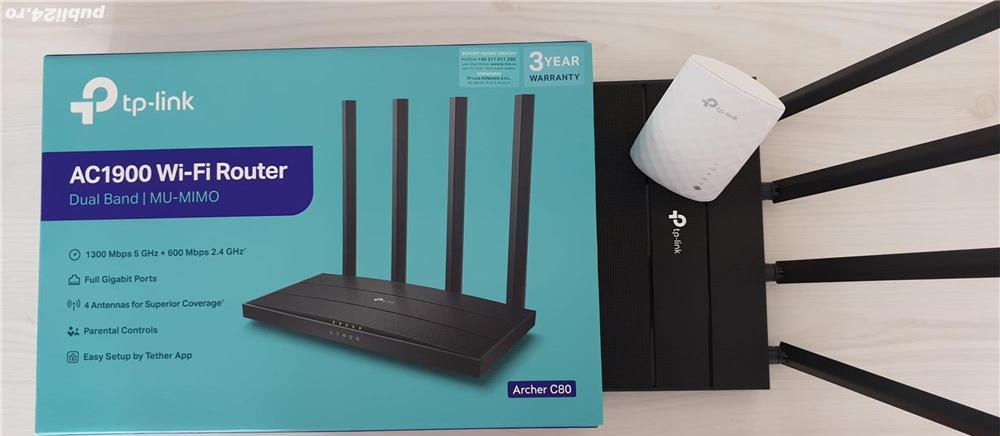Retea Wireless (Router+Extender) Tp-Link