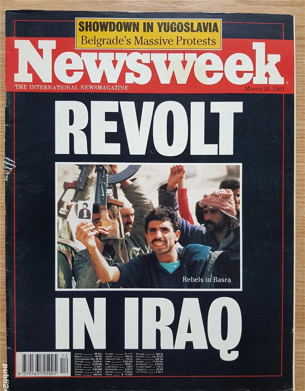 Reviste vechi Neewsweek, Paris Match si Playboy, din anii '90