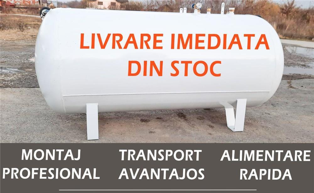 Rezervoare propan/butelii GPL1000L/1800L/2750L/5000L, servicii complete pana la punerea in functiune