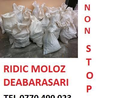 Ridic moloz  Debarasari apartamente  ridicam mobila veche diverse  Moloz la saci  tocarie usi lemne