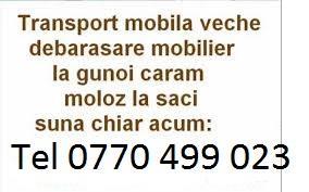 Ridic moloz  Debarasari apartamente  ridicam mobila veche diverse  Moloz la saci  tocarie usi lemne