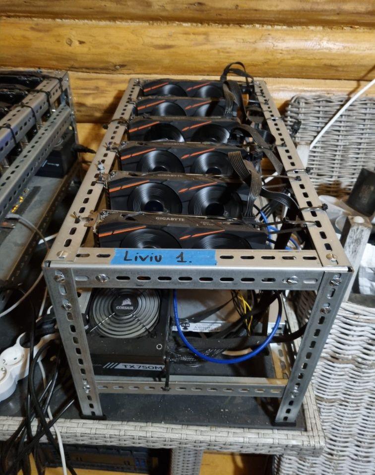 Rig minat 6xRX580 8Gb