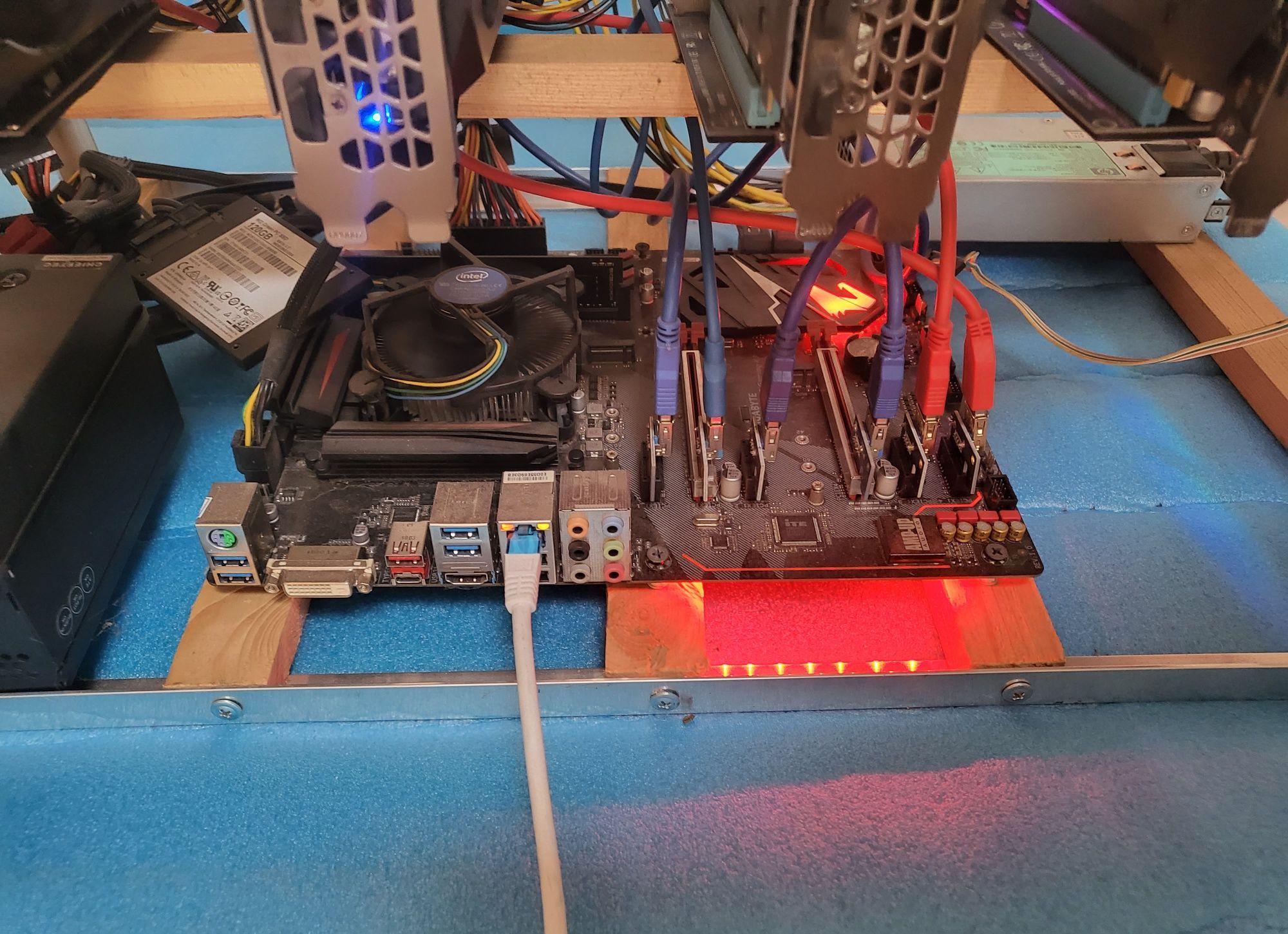 Rig mining minat GeForce RTX 3070 non-LHR 375Mh