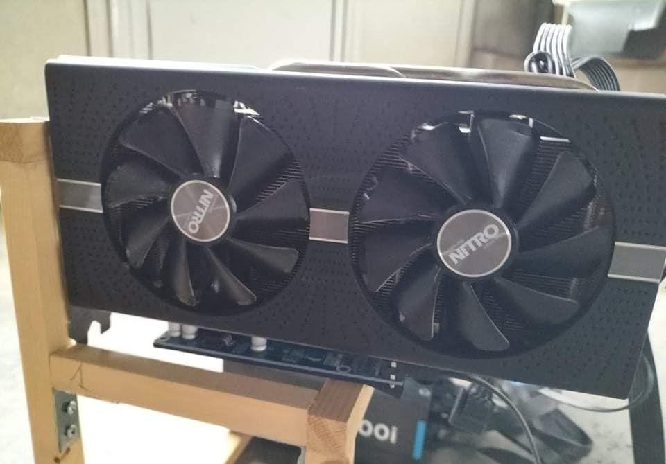 Rig mining sapphire nitro+ rx570 8 Gb