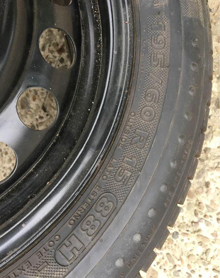 Roata completa vw 15"