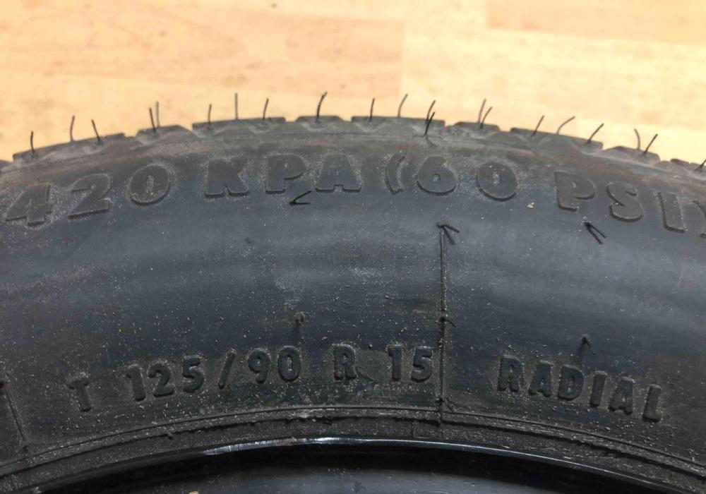Roata de rezerva BMW 125/90/15
