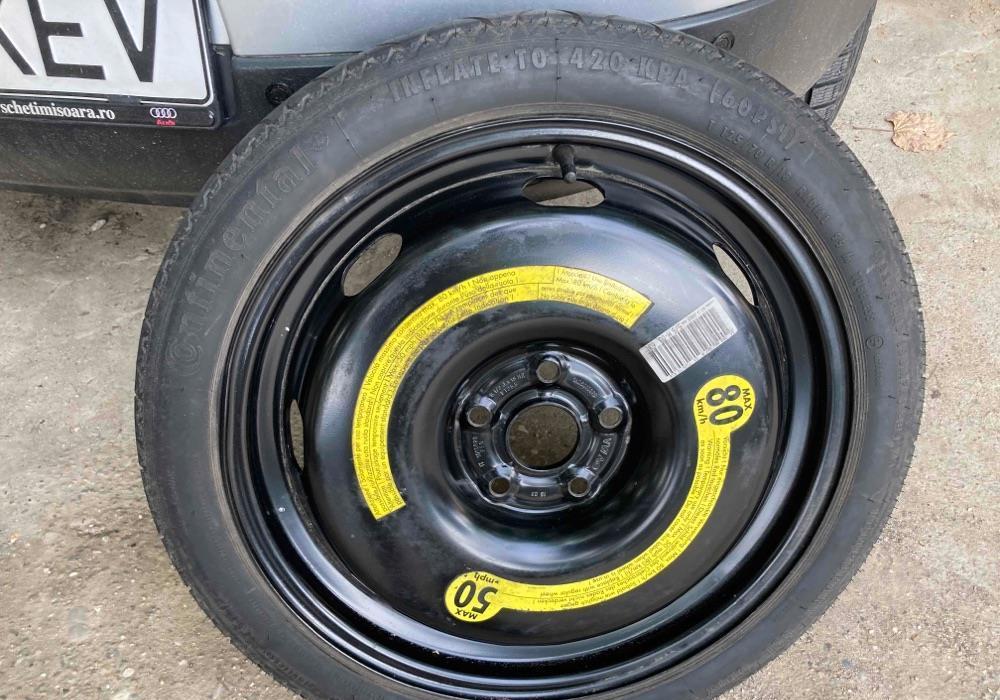 Roata rezerva 5x112 125/70/18 Vw Audi seat skoda