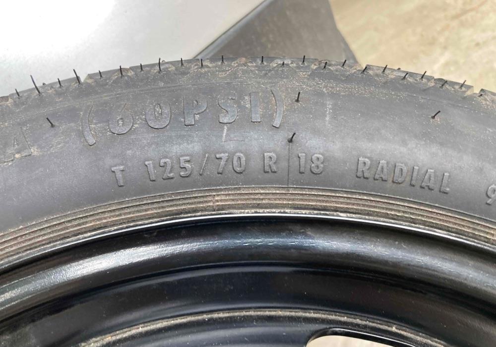 Roata rezerva 5x112 125/70/18 Vw Audi seat skoda