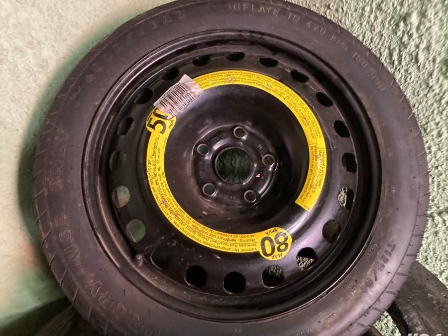 roata rezerva Slim 17 5x112  125/80 Audi Vw Seat Skoda