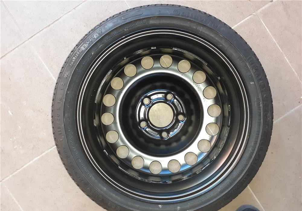 Roata rezerva slim Opel Astra J diesel, R16, 5 x 115