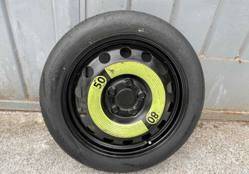 Roata rezerva slim subtire 5x112 R16 VW Golf 6 7 Touran Skoda Audi A3