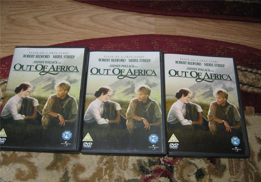 ROBERT REDFORD, MERYL STREEP,OUT OF AFRICA,7 PREMII OSCAR,O CAPODOPERA INNEGALABILA,SUPER CALITATE