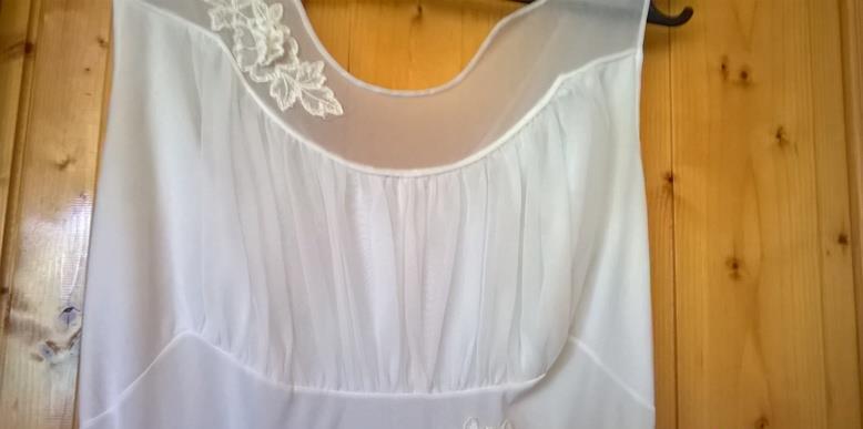 Rochie de mireasa alba mas 34