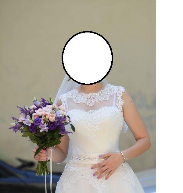 Rochie de mireasa cu crinolina si posetuta inclusa
