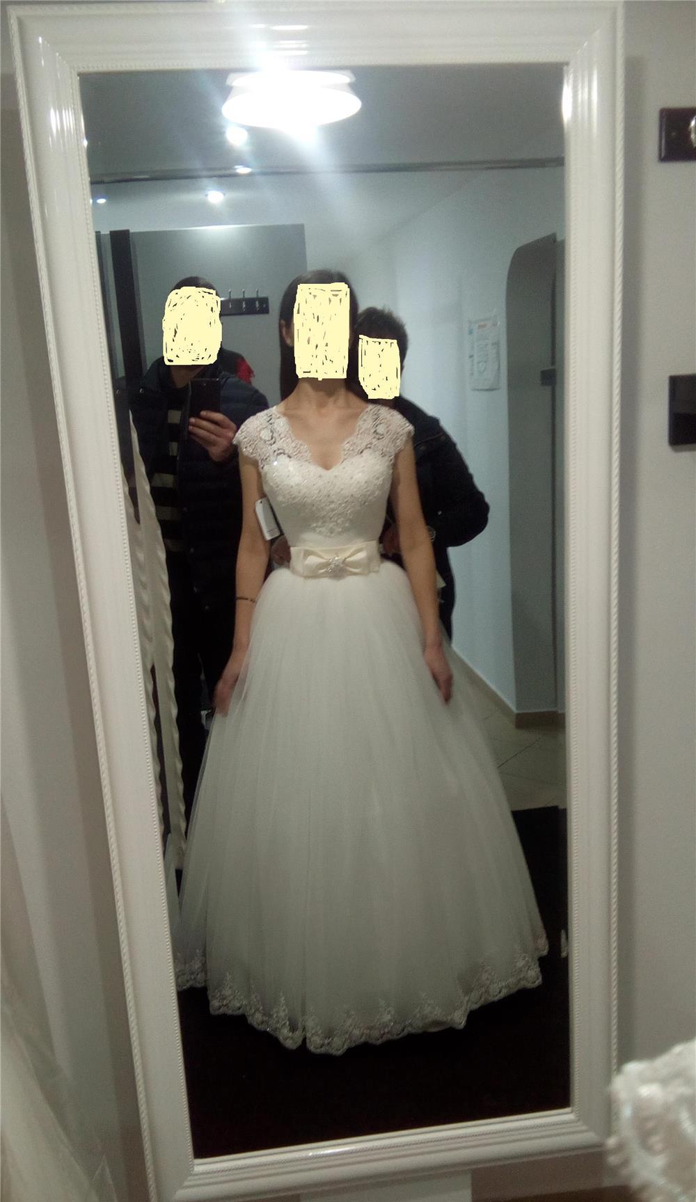 Rochie de mireasa Noela Style si pantofi