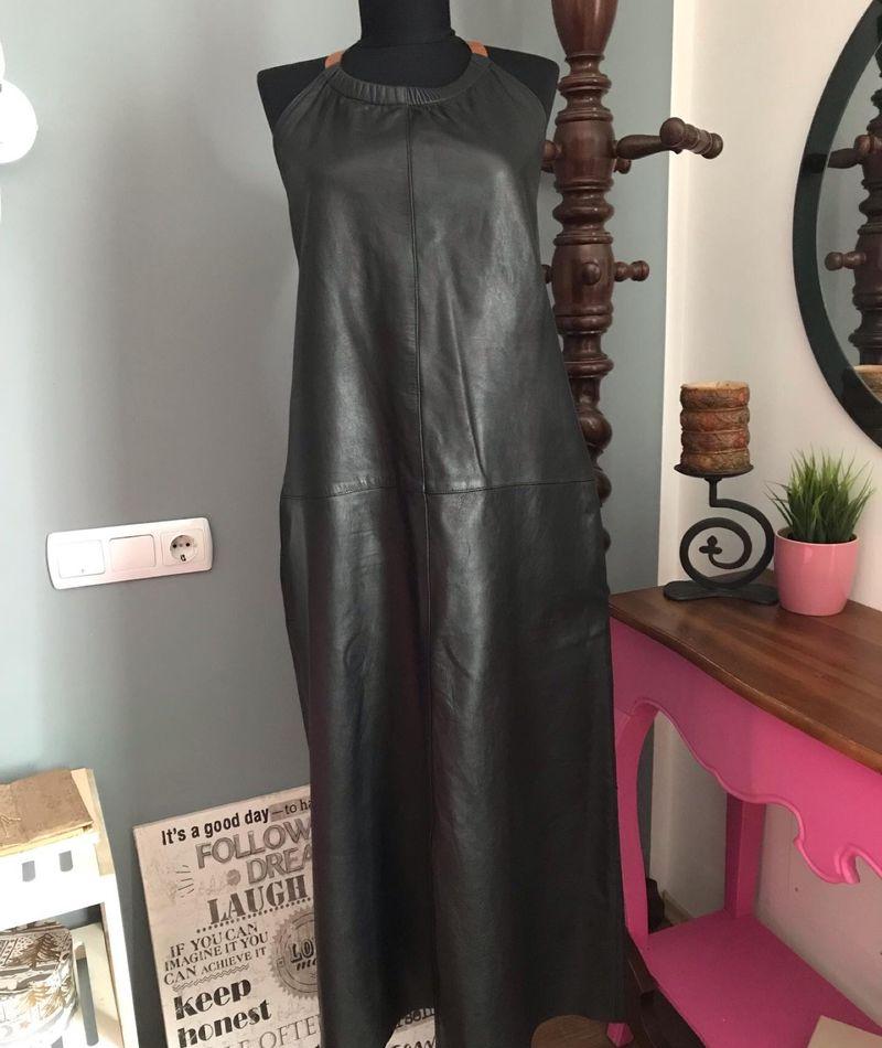 Rochie piele naturala Genny