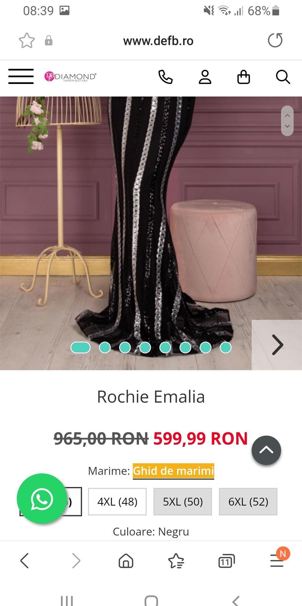 Rochii seara,model nasa