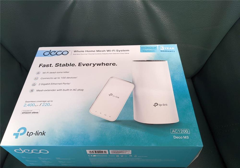 Router/System Mesh TP-Link Deco M3 cu extender in garantie