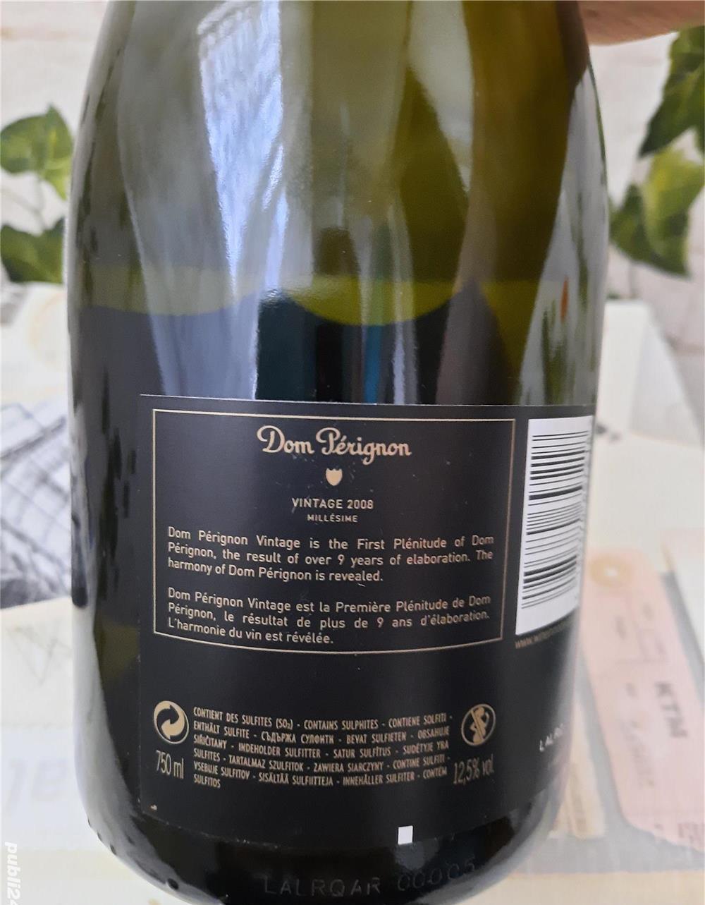 Sampanie Dom Perignion an 2008, 750 ml.