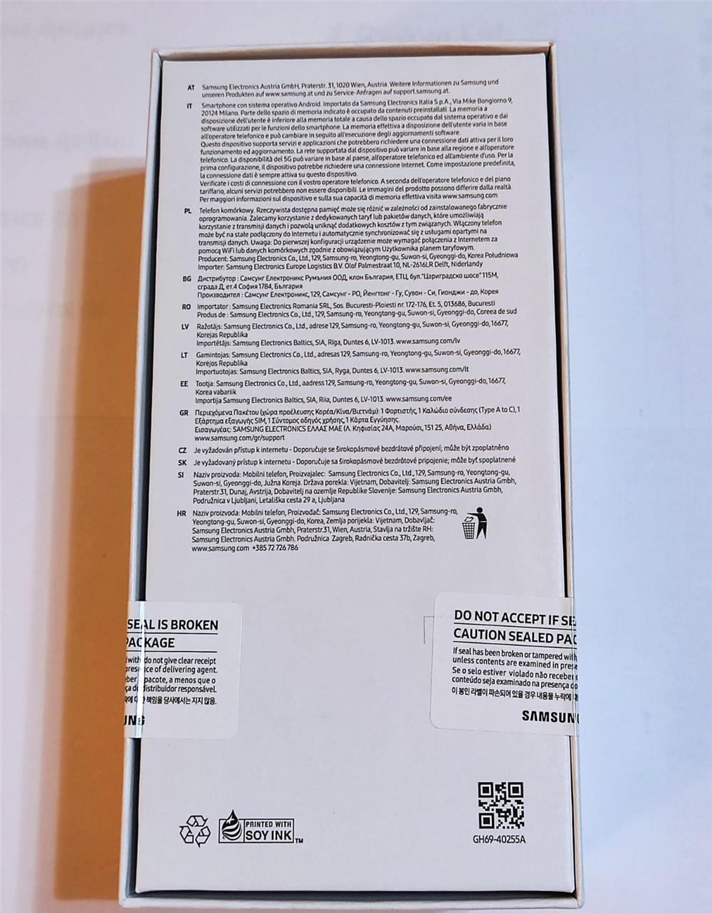 SAMSUNG Galaxy A52s sigilat