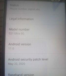 Samsung Galaxy S21 Ultra replica nou