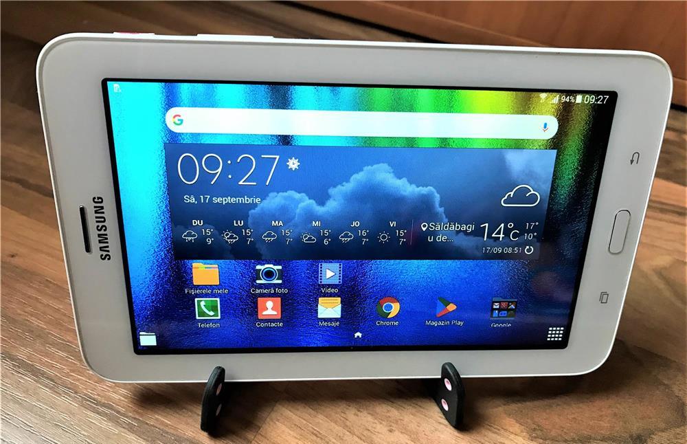 SAMSUNG tableta samsung galaxy tab 3 SM-T116, 7", 8GB, Wi-Fi, SIM, android 4.4.4, alb