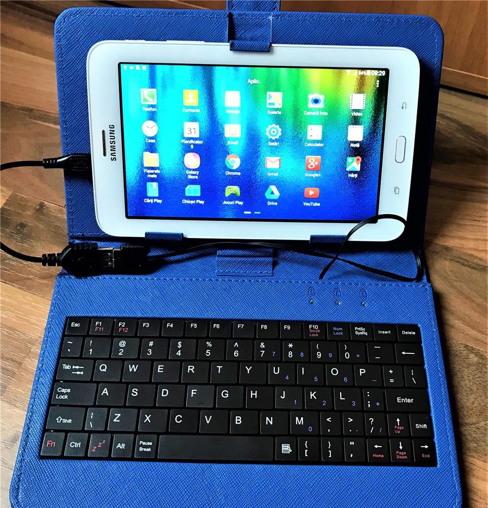 SAMSUNG tableta samsung galaxy tab 3 SM-T116, 7", 8GB, Wi-Fi, SIM, android 4.4.4, alb