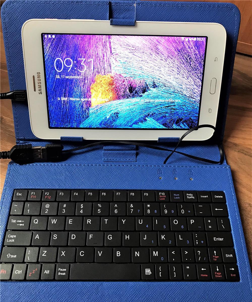 SAMSUNG tableta samsung galaxy tab 3 SM-T116, 7", 8GB, Wi-Fi, SIM, android 4.4.4, alb
