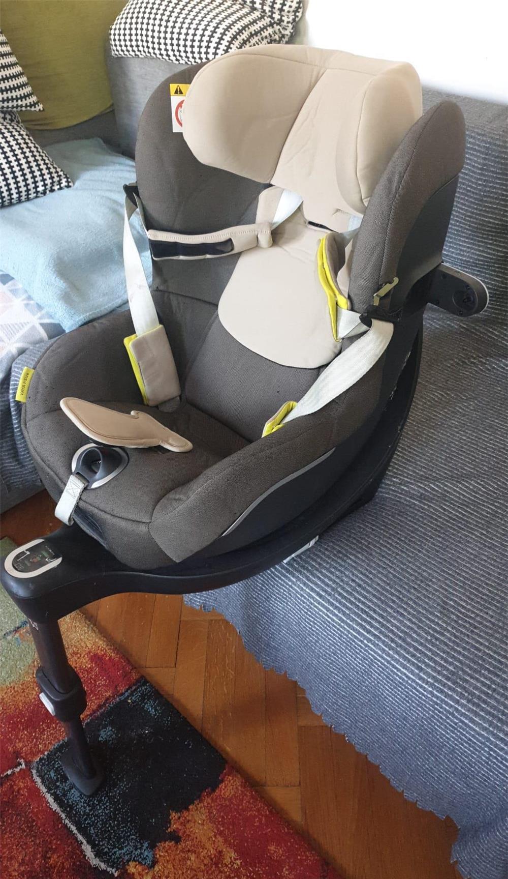 Scaun auto isoafix rotativ GB Vaya, 0-18 kg - Lizard Khaki
