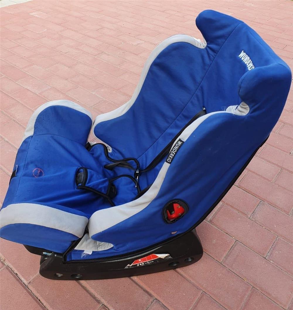 Scaun auto Wunderkid Reclining 0-25 kg, Albastru/Gri