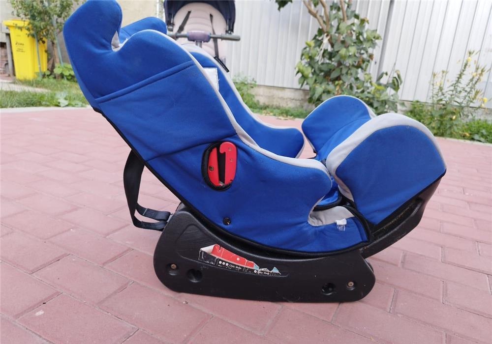 Scaun auto Wunderkid Reclining 0-25 kg, Albastru/Gri