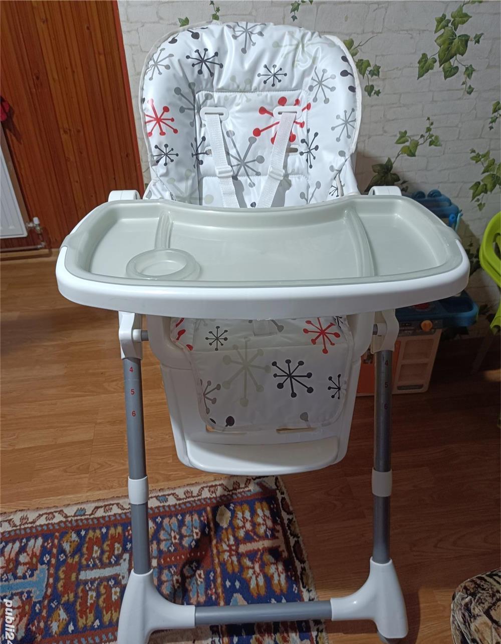 Scaun de masa copii reglabil
