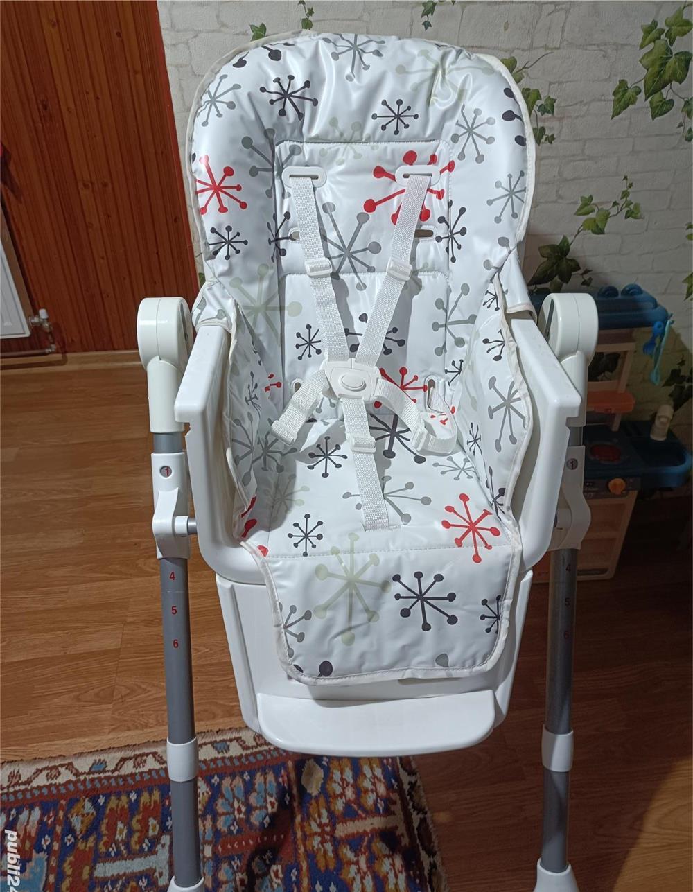 Scaun de masa copii reglabil
