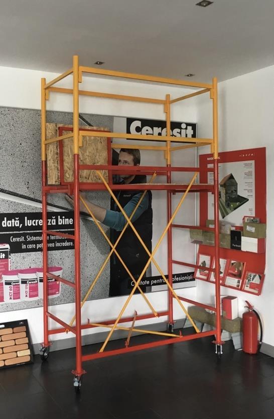 Schelă mobilă profesională EGEA 110C