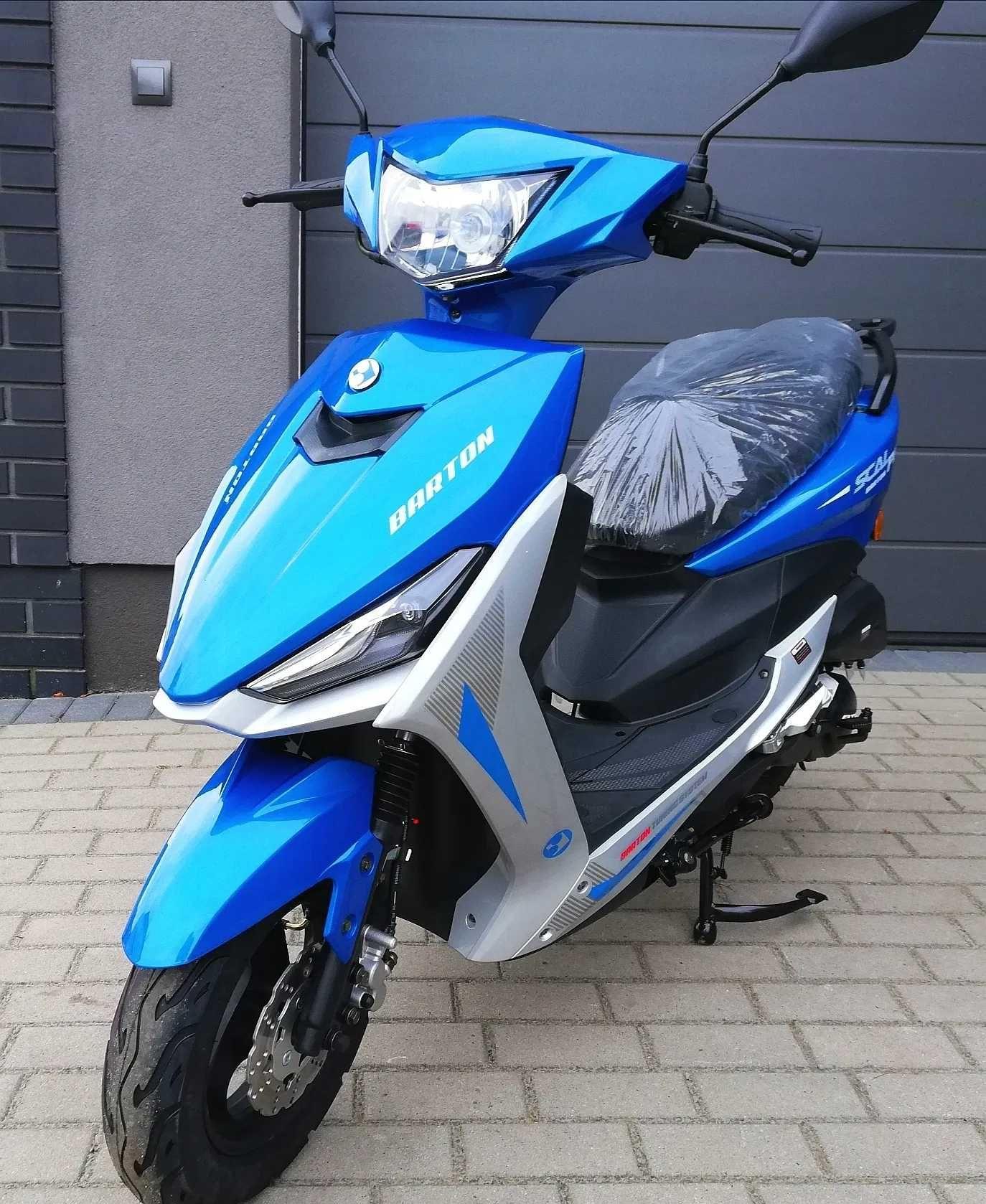 Scuter Barton Scalpel 50cc, culoare albastru