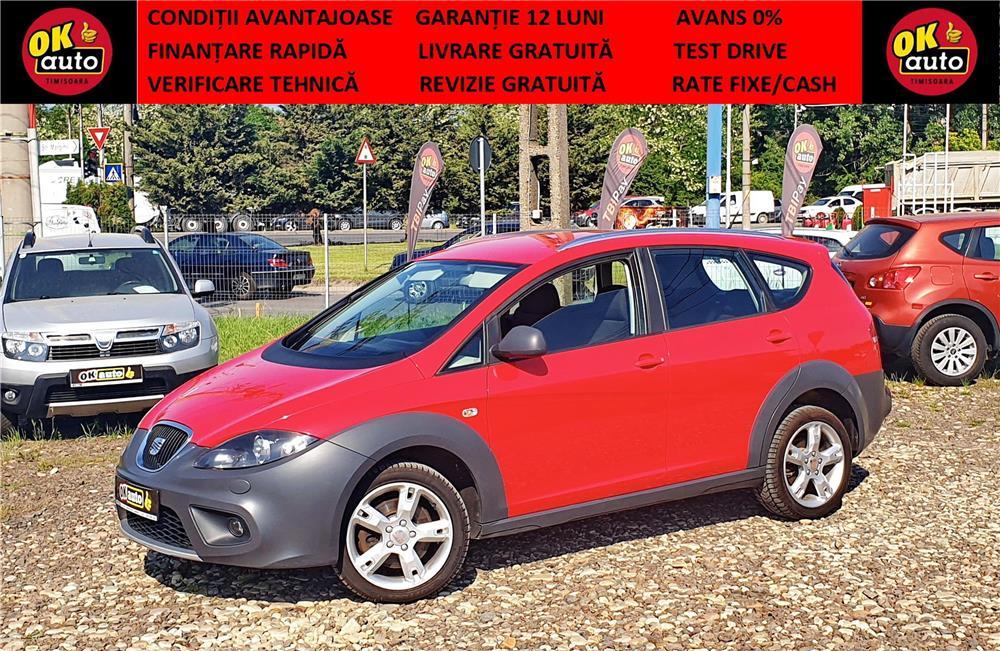 SEAT ALTEA 4 FREETRACK - 4x4 - 2.0 TDI -170 C.P. -GARANTIE 12 LUNI -TEST DRIVE -RATE FIXE AVANS 0%