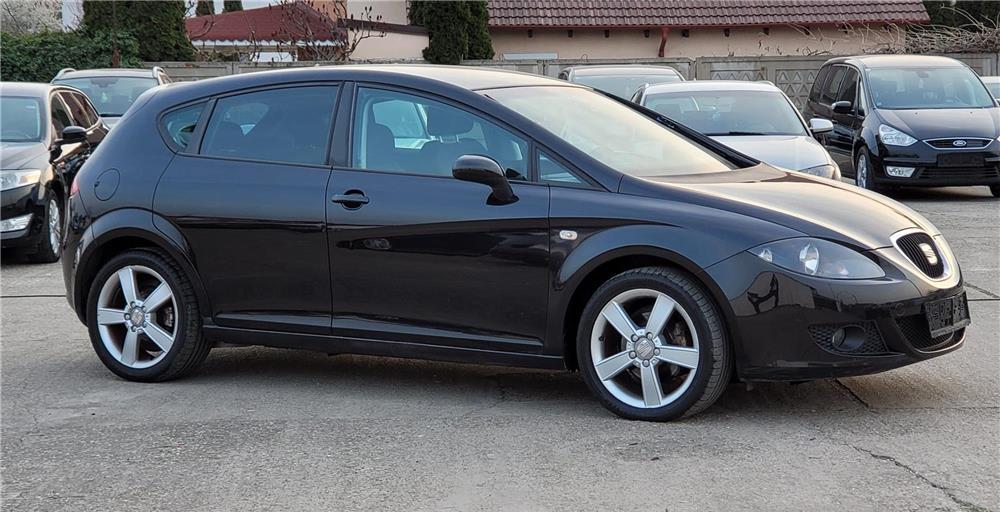 Seat Leon 1.9 TDi 105 Cp 2007 Carte Service 194.000 Km Negru Metalizat