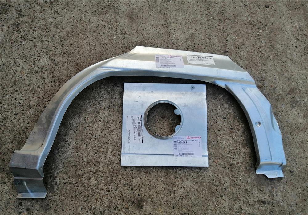 Semiaripa stânga spate+segment rezervor Opel Astra F