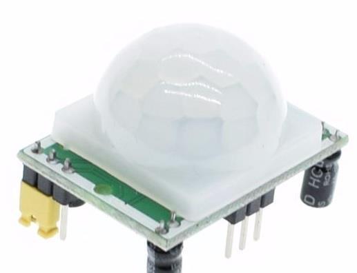 Senzor PIR HC-SR501 detectie miscare (om, animal) [t. Arduino si Raspberry PI