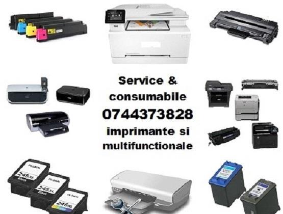 Service si consumabile imprimante si multifunctionale.