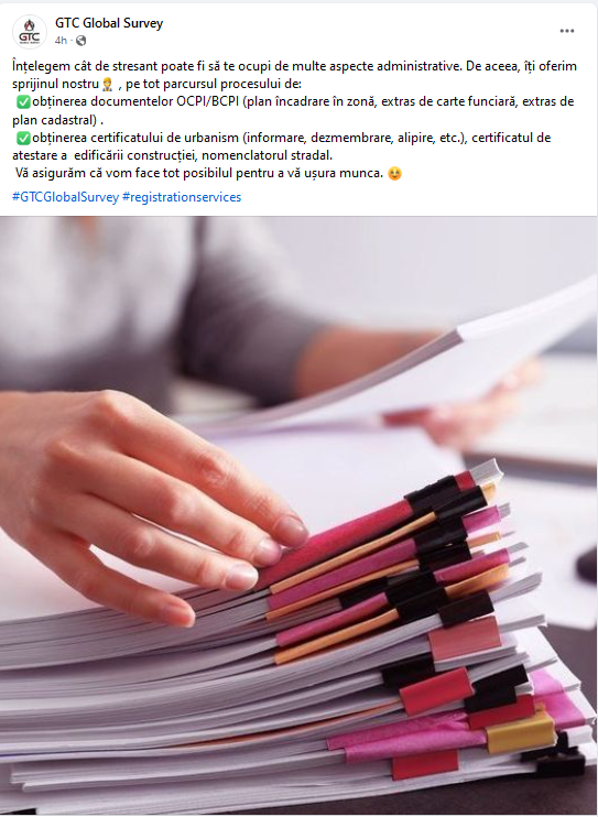Servicii de Topografie, Cadastru si Intabulare