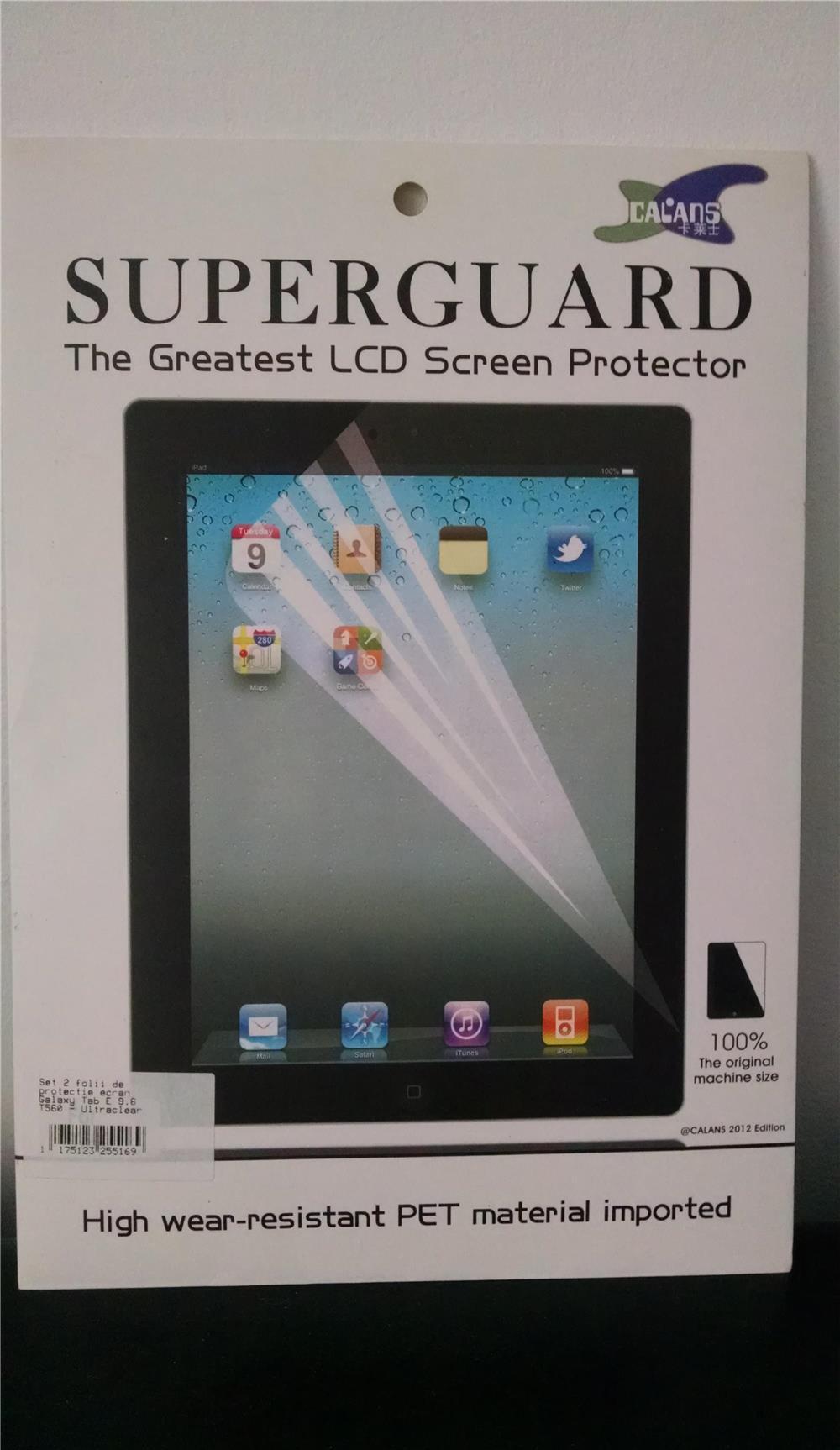 Set 2 folii protectie ecran Samsung Galaxy 9.6 Ultraclear.