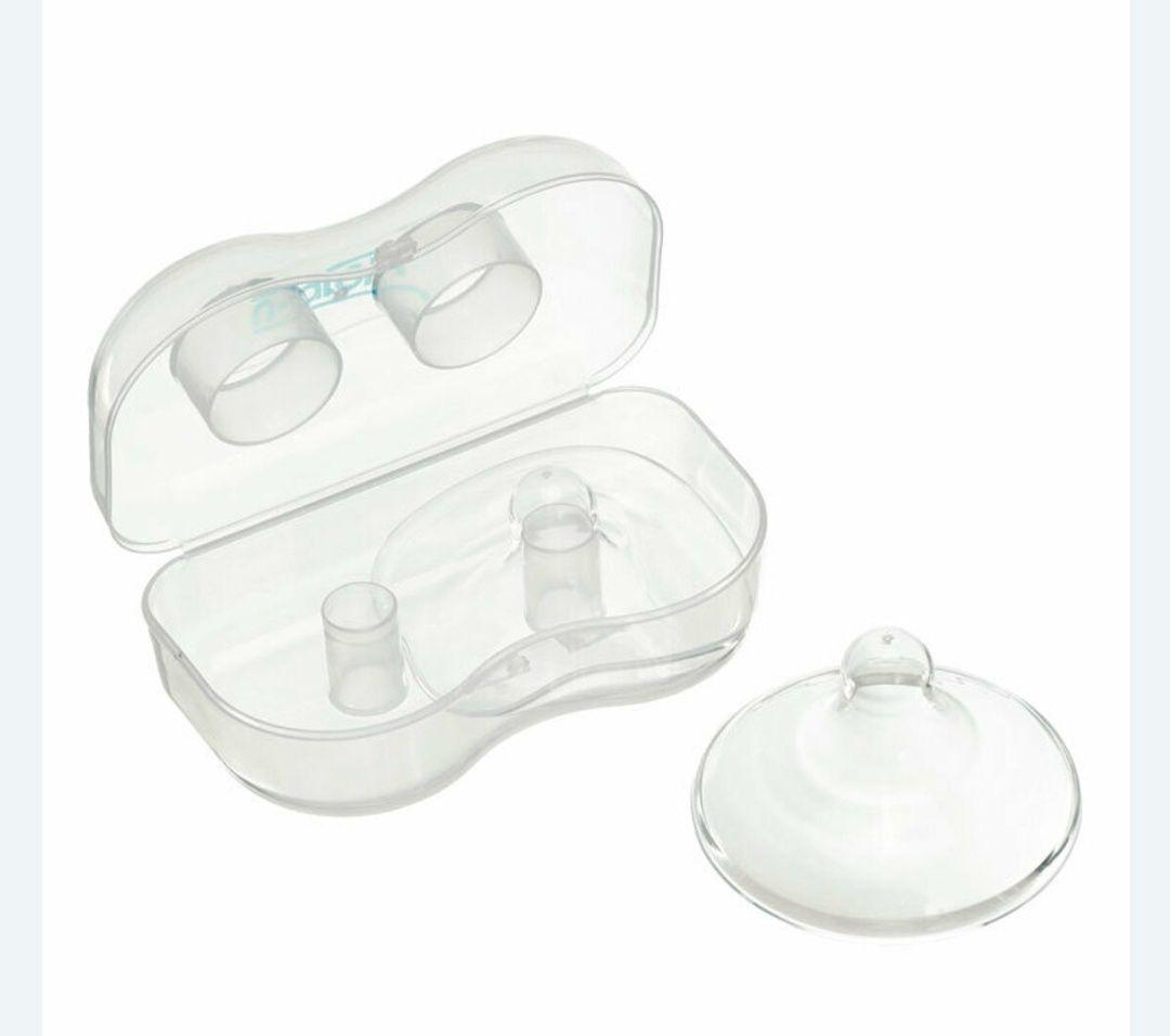 Set 2 protectii silicon pentru san NOU