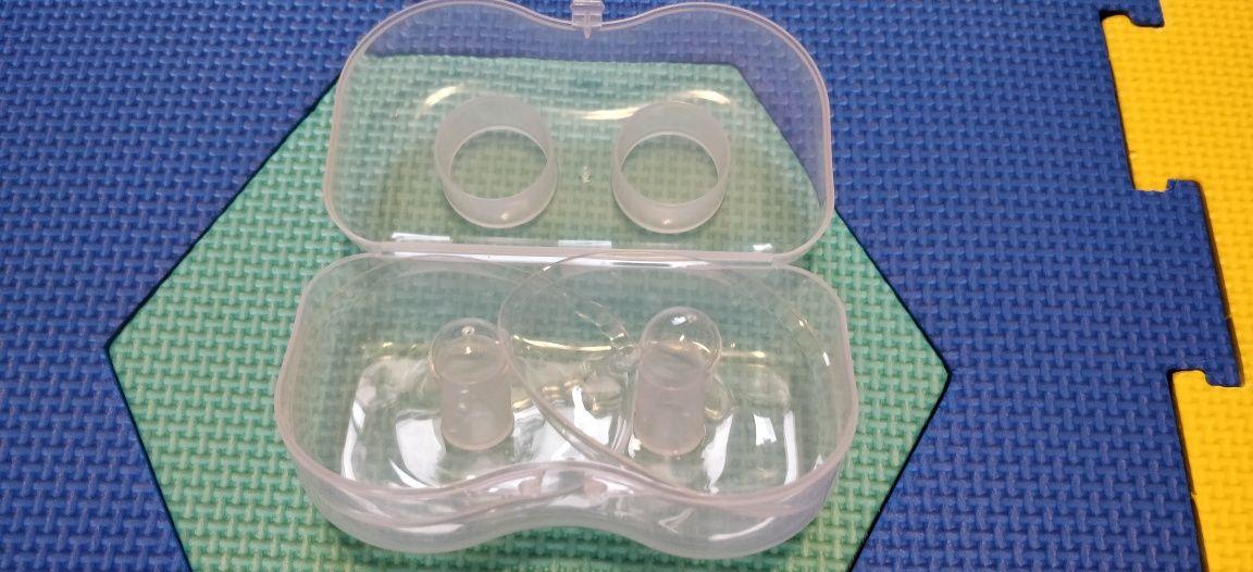 Set 2 protectii silicon pentru san NOU